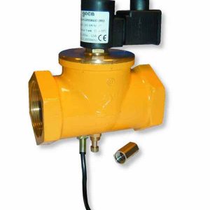 Van điện từ gas Geca N.C. 550 mbar với cảm biến từ