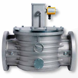 Van điện từ gas Geca N.C. 550 mbar DN200