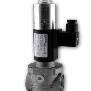 Van điện từ gas Geca mở chậm đóng nhanh 1/2", 3/4", 1" - Pmax 360mbar