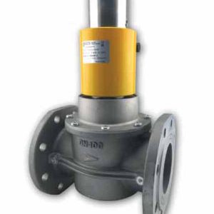 Van điện từ gas Geca mở chậm đóng nhanh DN65, DN80, DN100 - Pmax 360mbar