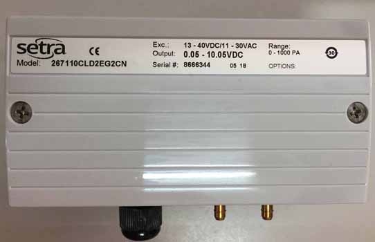 Cảm biến áp suất Setra 267110CLD2EG2CN