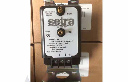 Cảm biến chênh áp Setra 26410R1WB11A1F