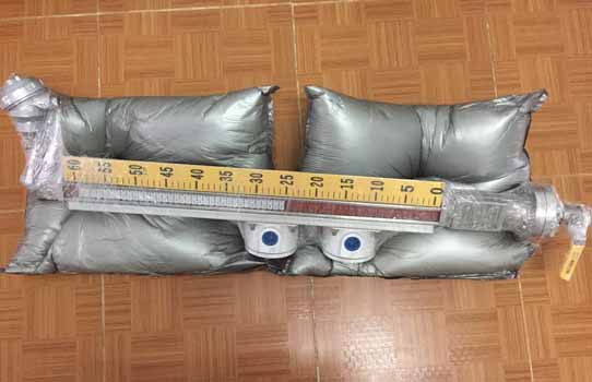 Kính xem mức New-Flow MS+MT-A-2-A-2-C-2-B-1A-A-1-(Density : 1000 kg/m3)- 600mmL-N-L1/L2