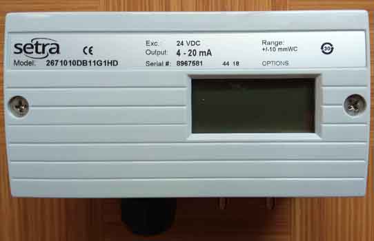 Cảm biến chênh áp Setra 2671010DB11G1HD