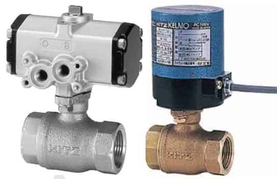 Bộ truyền động khí nén (Pneumatic actuator) Kitz type C-TE và bộ truyền động điện (Electric actuator) Kitz type EA200-TE