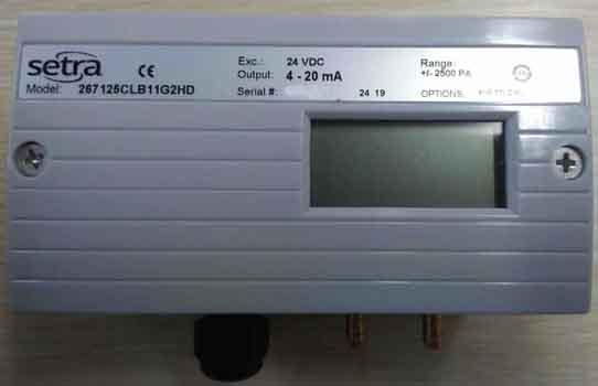 Cảm biến chênh áp Setra 267125CLB11G2HD