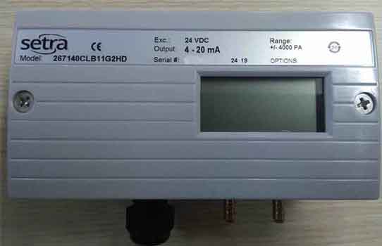 Cảm biến áp suất chênh áp Setra 267140CLB11G2HD