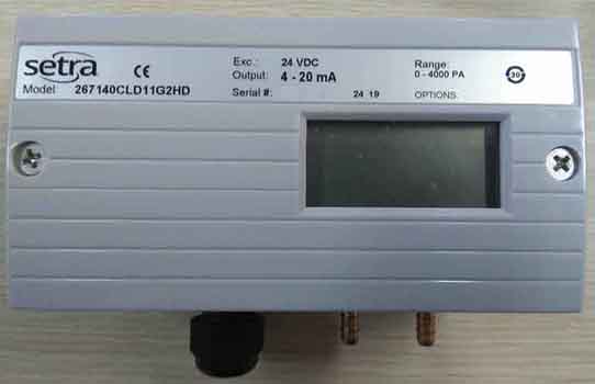 Cảm biến chênh áp Setra 267140CLD11G2HD