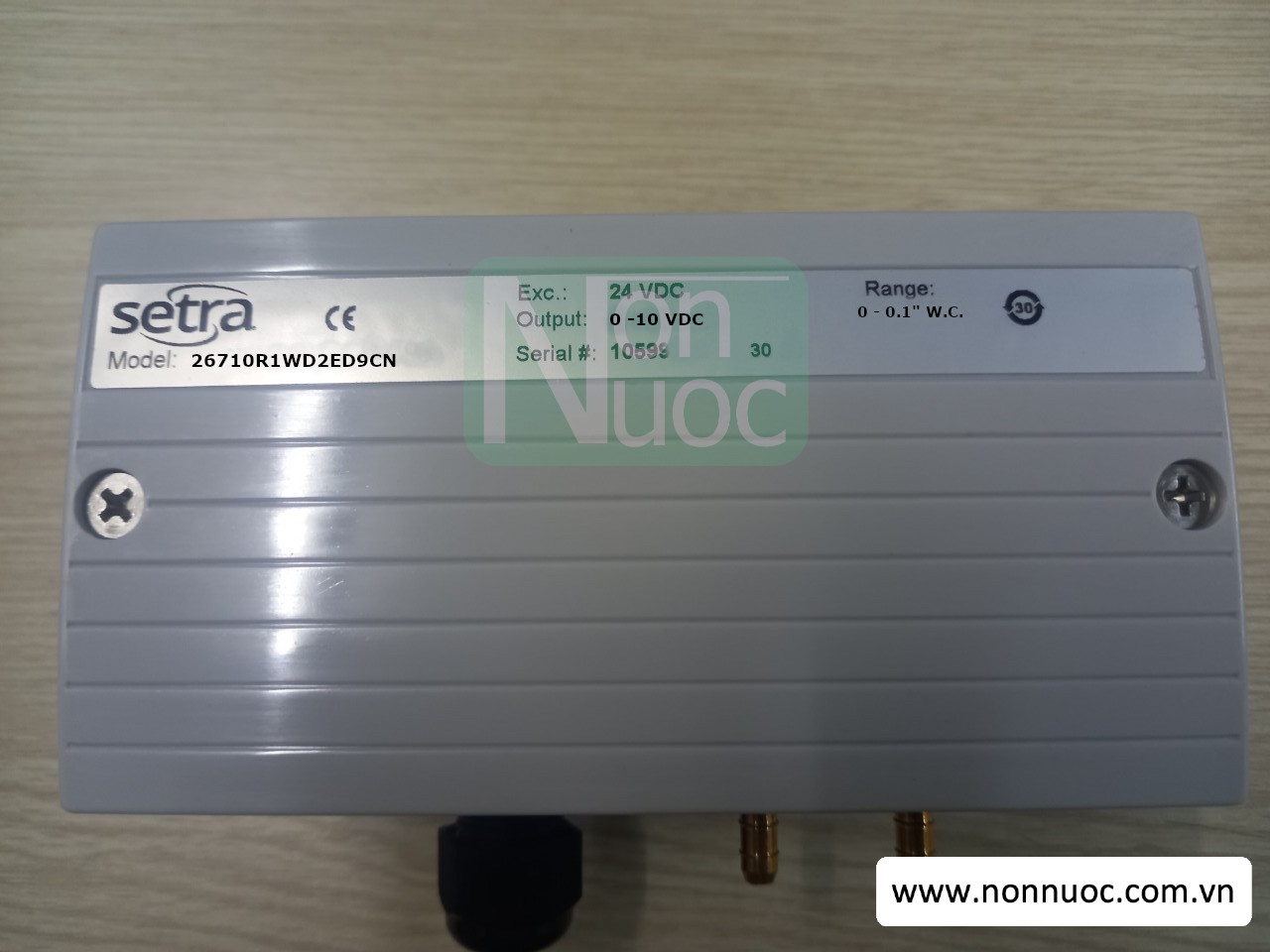 Cảm biến áp suất chênh áp Setra 26710R1WD2ED9CN