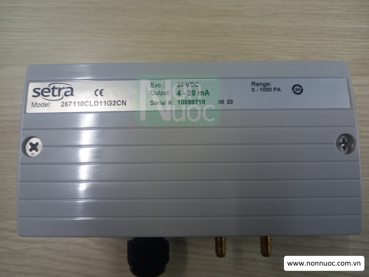Cảm biến áp suất chênh áp Setra 267110CLD11G2CN