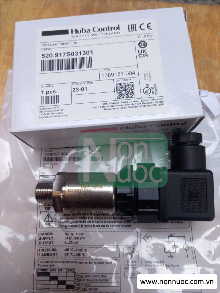 Cảm biến áp suất Huba Control 520