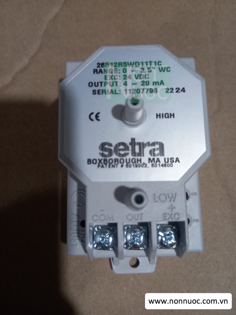 Cảm biến áp suất Setra 26512R5WD11T1C