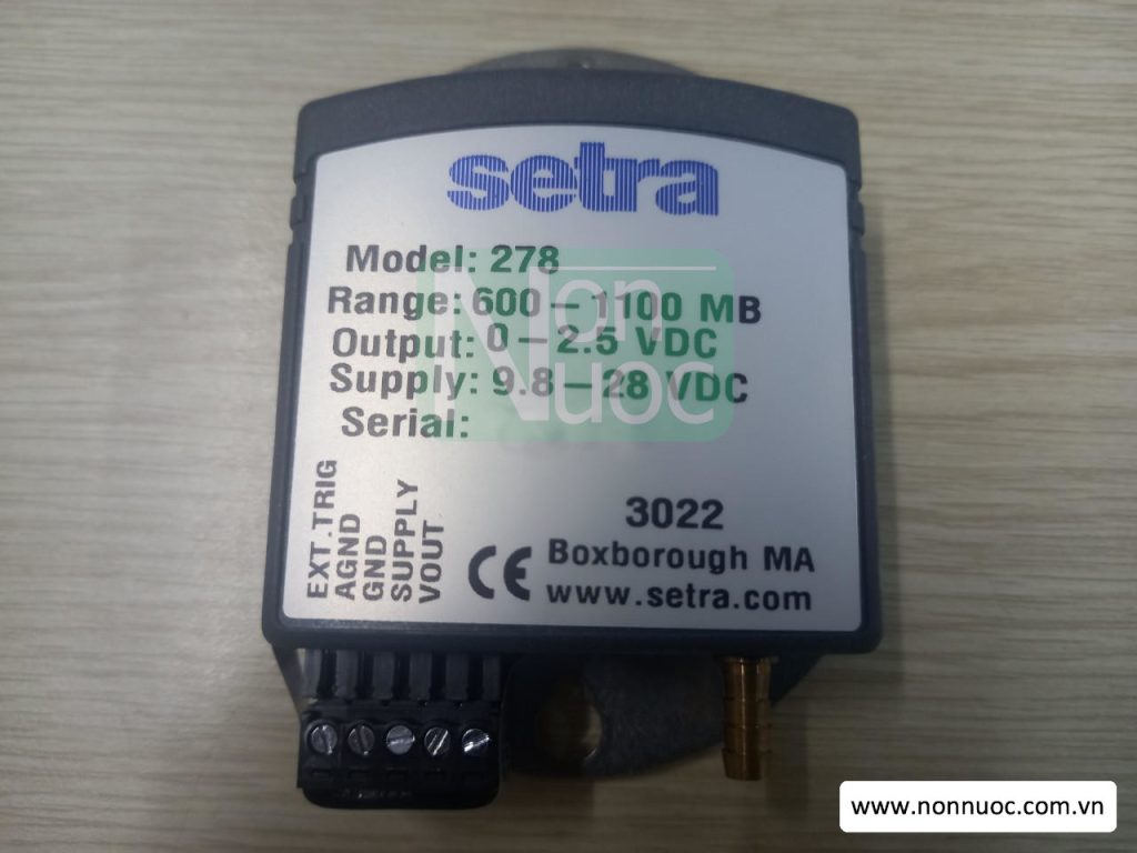 Cảm biến áp suất Setra 2781
